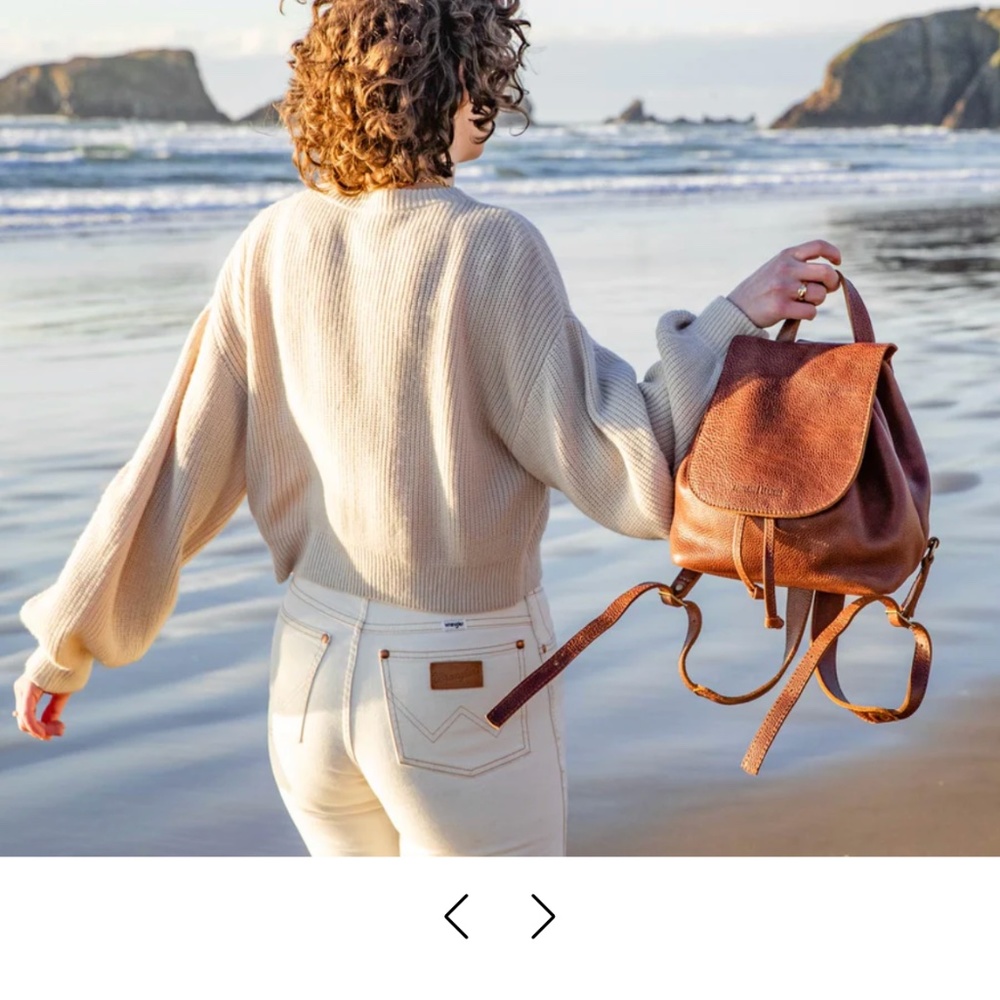 Portland Leather Goods Bucket Backpack